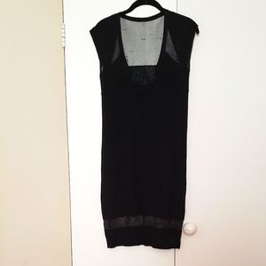 Diesel Black Knit Mini Dress